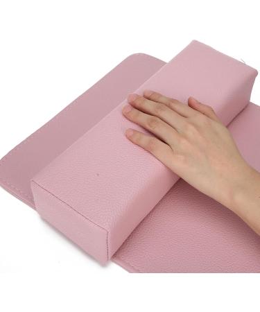 Nail Art Cushion Hand Pillow Cushion Mat Protect Your Hand Reduce Hand Pressure During Nail Ar For Nail Salon and Home Use Keep Your Nail Work and Tidy pink - Buy Online on SooperMarket.com