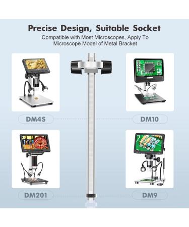 Taller Digital Microscope Bracket for Elikliv EDM202/201/9/4S - Enhance Your View - Buy Online on SooperMarket.com