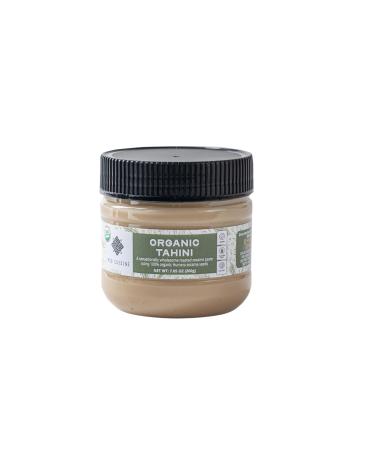 Med Cuisine 100% Organic Tahini 200gr - A Sensationally Wholesome Roasted Sesame Sauce Using 100% Organic Humera Sesame Seeds 200gr 200 g (Pack of 1)
