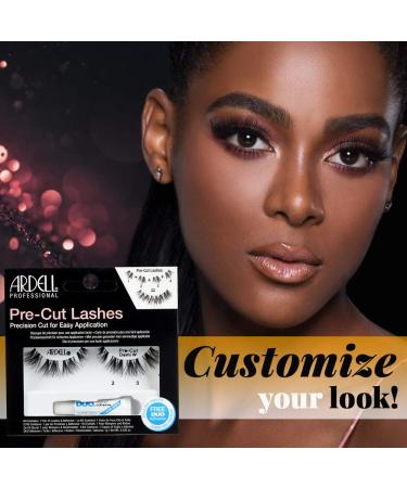 Ardell Pre-Cut Demi Wispies False Lashes 4 Pack with Free DUO Adhesive - Buy Online on SooperMarket.com