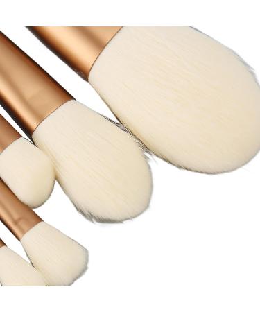 Makeup Brushes Portable Cosmetic Brush Set High Density Skin Friendly Multifunctional Strong Handle Synthetic Fiber for Travel - Buy Online on SooperMarket.com