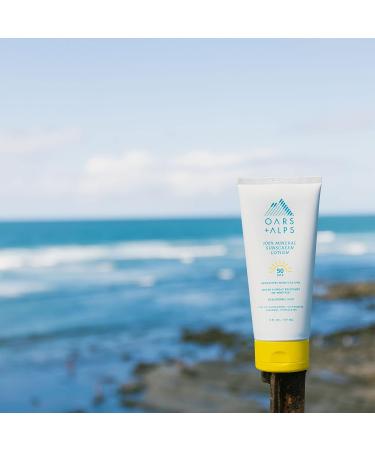 Oars + Alps 100% Mineral SPF 50 Body Lotion - Natural Sun Protection - Buy Online on SooperMarket.com