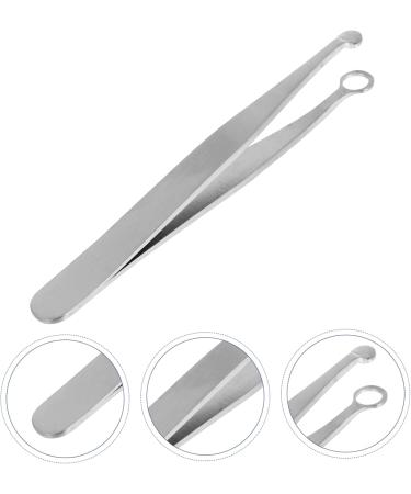 minkissy Tweezers Nose Hair Trimmer ingrown Hair Clippers Facial Hair brow Leg Hair Trimmer Nose Hair Tweezers Scissor Tweezers Nasal Hair Tweezer Hair Puller Stainless Steel Man Clippers - Buy Online on SooperMarket.com