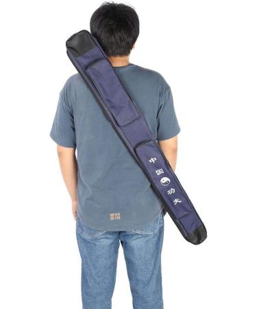 Blue Lightweight Single-Layer Sword Bag - Durable & Multifunctional Case for Martial Arts Swords - Buy Online on SooperMarket.com