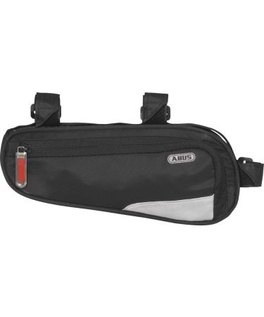 ABUS Oryde ST 2200 Bicycle Frame Bag - 1.2L Velcro Fastening - Compact Black Cycling Accessory - Buy Online on SooperMarket.com