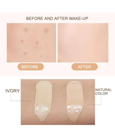 Air Cushion CC Cream 2024 New Mushroom Head Air Cushion CC Cream Air Cushion CC Cream Mushroom Head Mushroom Head CC Cream Foundation Long-Lasting Waterpro of Matte Moisturizing Concealer (Ivory 15g) Ivory 15g - Buy Online on SooperMarket.com
