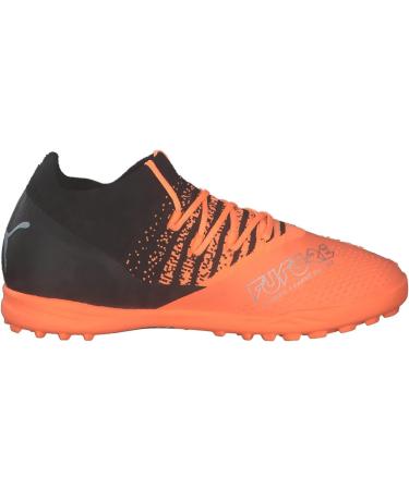 PUMA Unisex Kids Future Z 3.3 TT Jr Football Shoe - Neon Citrus & Diamond Silver | Size 28 EU - International Shipping Available - Buy Online on SooperMarket.com