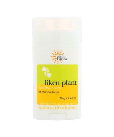 Earth Science Liken Plant Natural Deodorant Herbal Perfume - 2.5 oz