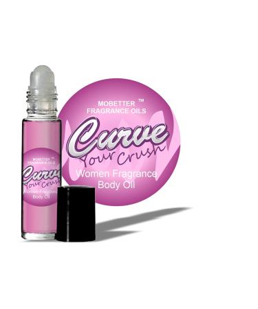 MOBETTER FRAGRANCE OILS Curve Your Crush Women Perfume Body Oil 0.33 Fl Oz (Pack of 1) warm spicy lactonic sweet vanilla cinnamon