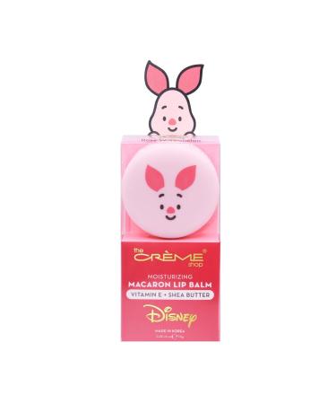 The Cr me Shop x Disney Macaron Lip Balm Winnie The Pooh Lemon Honeycomb Cr me Korean Scented Pocket Portable Vitamin E Shea Butter (Piglet (Rosy Watermelon))