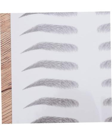 NOLITOY 2pcs 3d Eyebrow Stickers Eyebrow Makeup Kit Eyebrow Transfer Stickers Template Eyebrow Trimming Miss - Buy Online on SooperMarket.com