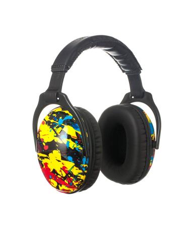 PROTEAR SNR 28 dB Ear Defenders for Kids- Hearing Protection Muffs for Children Have Sensory issues or Autism Perfect for Fireworks Flights Sports(Multi-color) 15*13*10cm Multi-color