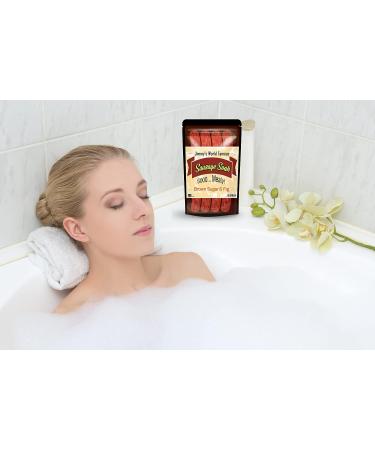 Jimmy's Sausage Soak Bath Salts - Premium Bath Soak for Men in Brown Sugar & Fig Fragrance - Funny Gift for Meat Lovers - Ideal for Dad, Boyfriend, Husband - Stocking Stuffers and Gift Baskets - Buy Online on SooperMarket.com