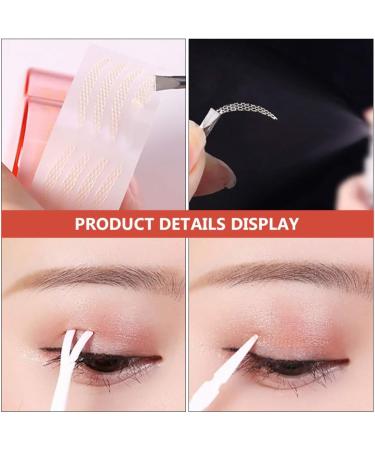FOMIYES 2 Roll Lace Double Eyelid Sticker Double Eyes Sticker Invisible Double Exfoliating Body Scrub Invisible Tape Baby Milestone Cards Adhesive Strip Tape Strips Heart-shaped - Buy Online on SooperMarket.com
