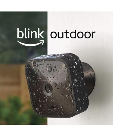 Blink Outdoor-wireless weather-resistant HD monitoring camera with two years of battery life and motion recording works with Alexa | 1 camera system with 1 camera blink outdoor