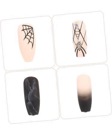 minkissy 3 Sets Halloween Fake Nails 4th of July Nails Press on Nail Decoration Nail Art Decoration Fake Nails French DIY Manicure Supply Artificial Nail Manicure False Nail Ghost Decor Abs - Buy Online on SooperMarket.com