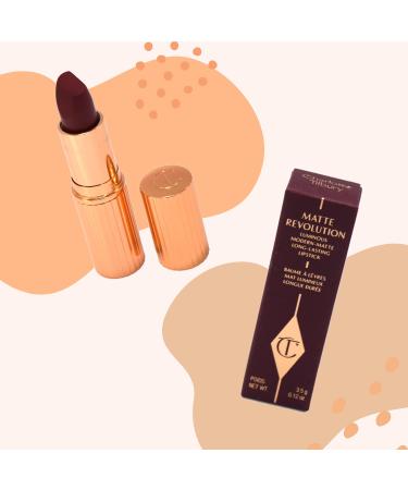 Buy Charlotte Tilbury Matte Revolution Lipstick M.I. Kiss - Long Lasting Berry Red Matte Lip Color | International Shipping Available - Buy Online on SooperMarket.com