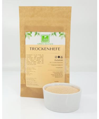 Dry yeast - Instant bake yeast 500g from the green essence - dried - for bread bread dough pizza - bake yeast for immediate use - yeast - vegetarian - vegan (500 grams) 500 g (1 Pack)