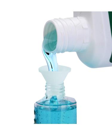 HULISEN 24 Pack 2 oz Clear Empty Hand Sanitizer Bottles | Travel Size Containers with Flip Cap | Refillable for Hand Sanitizer - Baby Shower Favor | Not for High Viscosity Liquids - Buy Online on SooperMarket.com