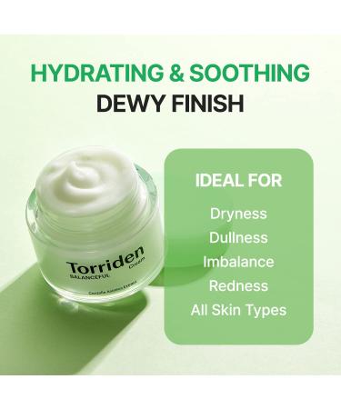 Torriden BALANCEFUL Cica Cream - Hydrating & Soothing Moisturizer with 5 Centella Asiatica Extracts for Oily, Combo, and Sensitive Skin - Buy Online on SooperMarket.com