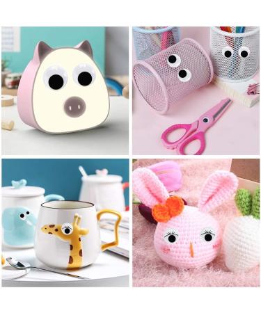 1210pcs Googly Wiggle Eyes Self Adhesive Craft Sticker - Multi Sizes 4mm to 25mm - DIY by ZZYI - Buy Online on SooperMarket.com