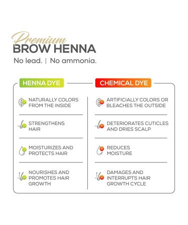 Parallel Products Eyebrow Henna Mini-Kit - Dark Brown Brow Tinting and Coloring - Buy Online on SooperMarket.com
