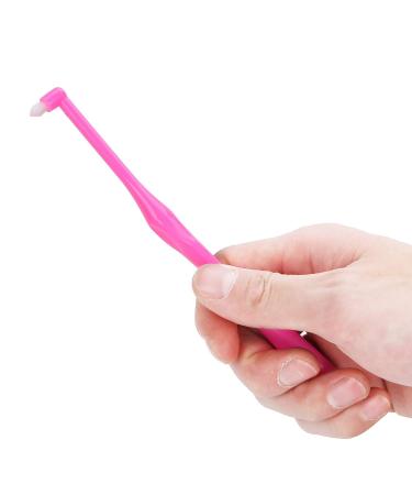 4 Pack Orthodontic Toothbrushes - Soft Small Head & Cone-Shaped Rubber Tip for Bridges | Ideal for Detail Cleaning - Buy Online on SooperMarket.com