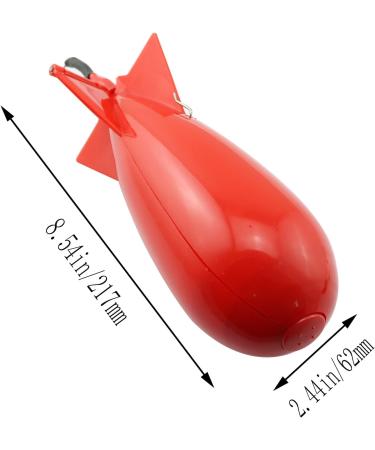 Youliang Rocket Fish Feeder - Coarse Carp Fishing Tackle | Float Bait Holder Maker | Carp Pellet Red Bomb Bait - Buy Online on SooperMarket.com