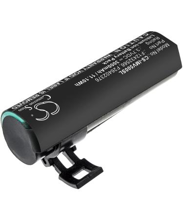 Replacement Battery Compatible with Ingenico Move 5000 Move 5000F Move 5000s Part Number: F12432566 F26402376 3000mAh/3.7V
