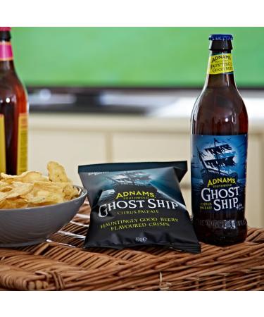 Fairfields Farm Crisps - Adnams Ghost Ship 40g | Pack of 10 - Buy Online on SooperMarket.com