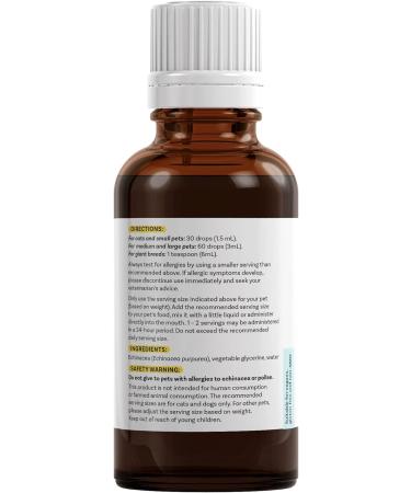 Dr Corbyn Pets Echinacea Drops 50ml | Immunity Support for Dogs & Cats | Natural Echinacea Supplement - Buy Online on SooperMarket.com