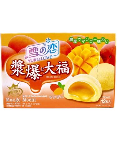 Yuki & Love Mango Mochi 180g Daifuku (Pack of 2) by CNMART - Buy Online on SooperMarket.com