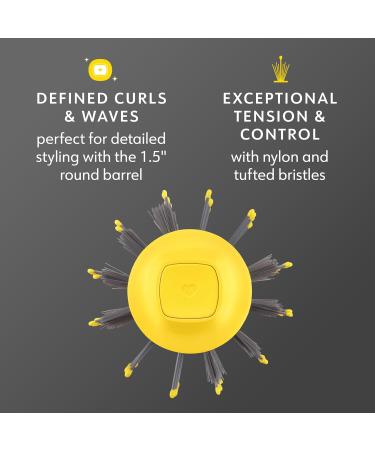 Buy Drybar The Half Shot Small Round Blow-Dryer Brush - Fast & Easy Blowouts Perfect for Layers Curls & Waves - International Shipping Available - Buy Online on SooperMarket.com