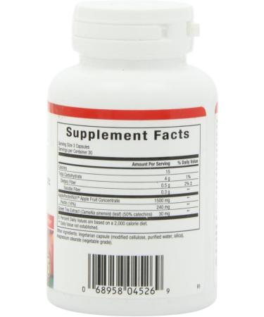 Natural Factors ApplePectinRich Super Strength - 90 vegicaps - Buy Online on SooperMarket.com