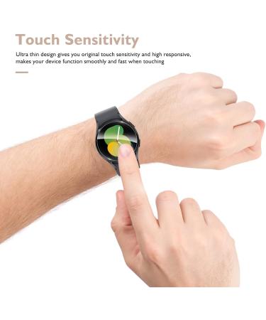 Kimilar 4 Pack Galaxy Watch 4/5 Screen Protector 40mm - Waterproof Tempered Glass Cover for Samsung Galaxy Watch 4/5 40mm Smartwatch - Buy Online on SooperMarket.com