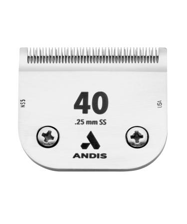 Andis Ceramic Edge Carbon Coated Steel Pet Clipper Blade
