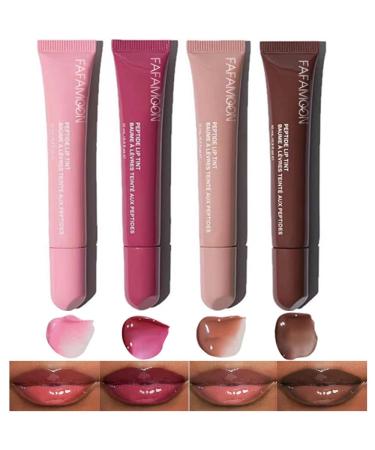 Hydrating Lip Gloss High Shine Glossy Lip Care Gloss for Girls Teens & Women | Syrupy gloss| Glossy Finish| Long-lasting| Moisturizing| Highlighting| Natural-beauty | Lip Glow Set