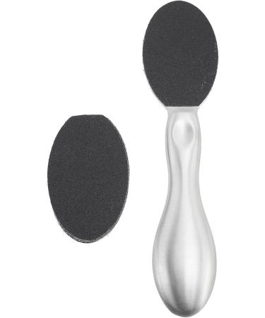 Pedicure Foot File Double Sided Professional 10 Replaceable Sandpaper Foot Callus Scrubber Portable Dead Skin Removal for Home - Buy Online on SooperMarket.com