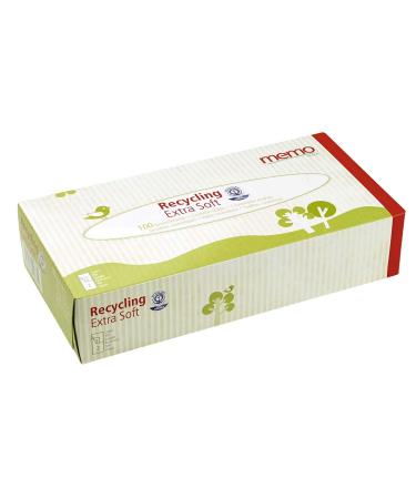 Memo Hygi ne MH1067 Bio ECO recycled paper 100 pieces in a box
