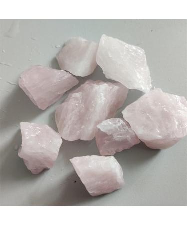 100g Natural Rough Pink Crystal Stone Rose Quartz Minerals Specimen Crystal Real Crystal Stone and Fish Tank Decor Pendant 2-4cm Pink - Buy Online on SooperMarket.com