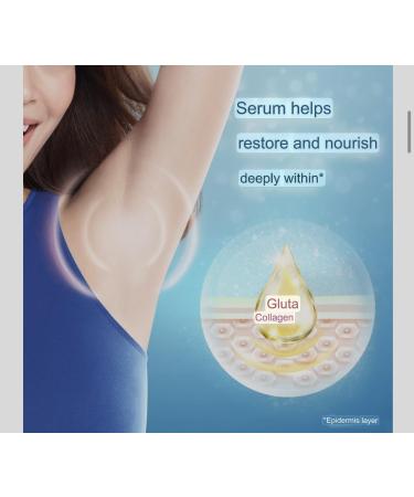 Vaseline Deo Dry Serum - Underarm Whitening Serum with Collagen & Vitamin E | 45ml Pack of 2 | Bright & Repair 20 Layers Deep - International Shipping - Buy Online on SooperMarket.com