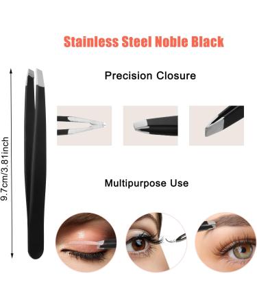 Lusofie 7-in-1 Eyebrow Kit for Women and Men - Eyebrow Razor, Trimmer Set with Brush, Scissors, Tweezers - Perfect Eyebrow Shaping Tools - Buy Online on SooperMarket.com