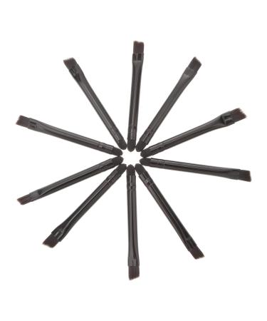 Mikinona Double Ended Makeup Brush 10 Pcs Eye Shadow Brush Sponge Makeup Applicator Foundation Sponge Makeup Brush Makeup Tools
