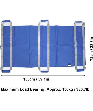 Positioning Bed Pad Patient Lift Aid Transfer Sheet with 6 Handles Waterproof Transfer Boards Blanket for Lifting Turning Moving Patient Lift Sheet Slide for Elderly 59.1x28.3" - Buy Online on SooperMarket.com