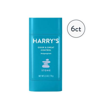 Harry's Men's Antiperspirant Stone - Odor & Sweat Control (6 Count) - Buy Online on SooperMarket.com