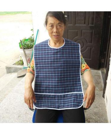 Bibs gLoaSublim Waterproof Old People Meal Eating Drinking Bib Protector Disability Aid Apron - Red - Buy Online on SooperMarket.com