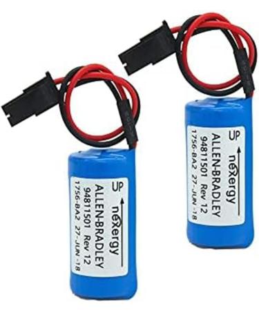 Pack of 15 - 3.0V 1800mAh 1756-BA2 PLC Battery Replacement for Allen Bradley 1756-BA2 BR2/3A-AB 1745-B1 - Non-Rechargeable International Shipping - Buy Online on SooperMarket.com