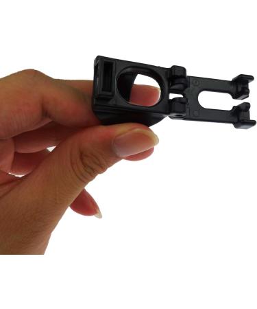 Kasteco 4 Pack Universal Plastic Scuba Dive Snorkel Keeper Tube Holder - Black - Buy Online on SooperMarket.com