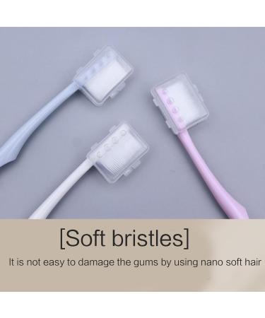 Eco-Friendly Ultrafine Soft Bristle Toothbrush Set for Adults & Children - Travel Size Oral Hygiene - Buy Online on SooperMarket.com