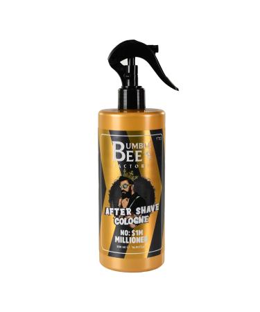 BUMBLE BEE After Shave Spray Cologne Instant Relief and Lasting Freshness After Shaving - 4 Male Fragances 500ml of Pure Comfort. Barber Supplies (500 Ml - 16.9 Oz No 1: Millioner) 16.9 Fl Oz (Pack of 1) No 1: Millioner